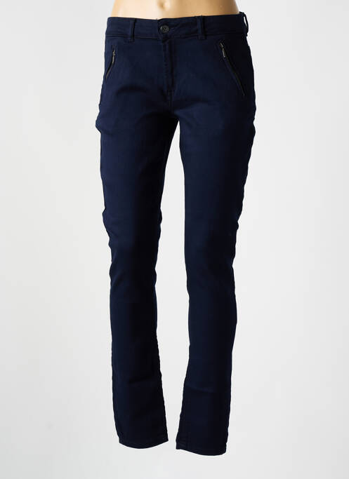 Jeans skinny bleu ICHI pour femme