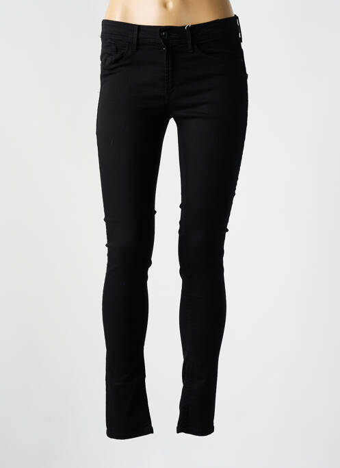 Jeans skinny noir ICHI pour femme
