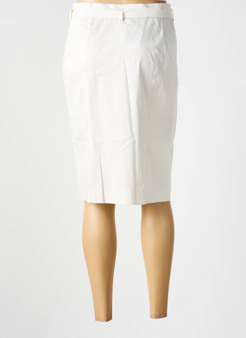 Jupe mi-longue beige CLAUDIA GIL pour femme