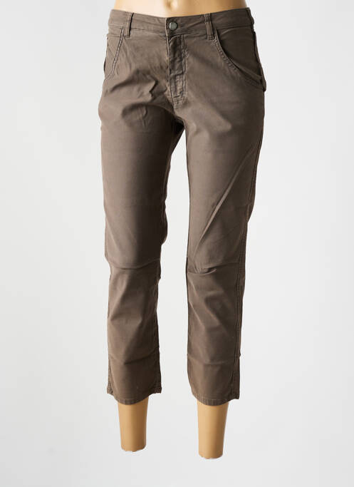 Pantacourt marron MES SOEURS ET MOI pour femme