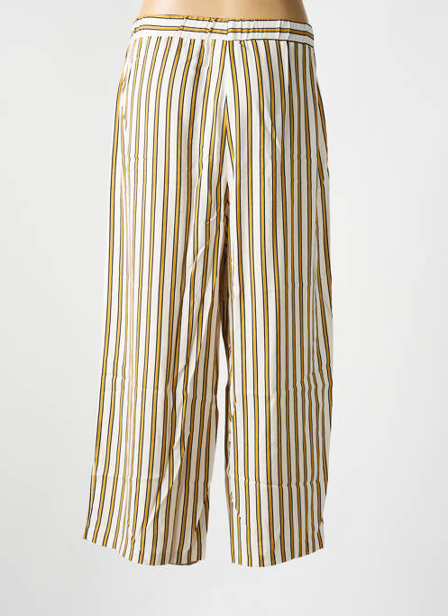 Pantalon 7/8 beige ELEONORA AMADEI femme