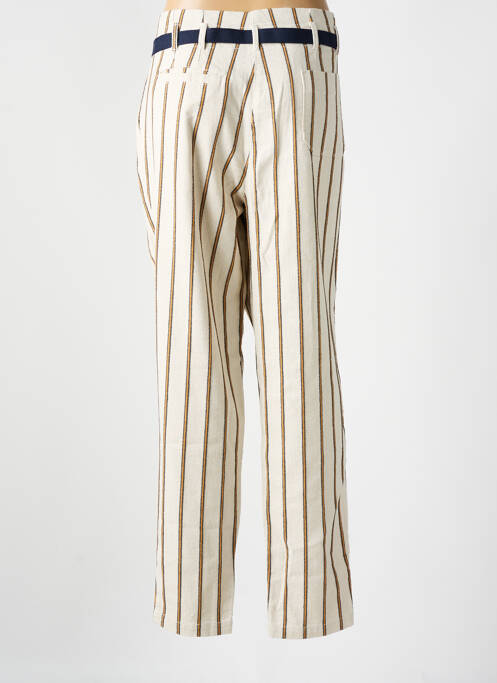 Pantalon droit beige MAT DE MISAINE pour femme