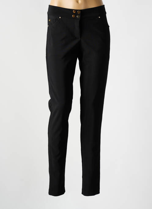 Pantalon slim noir SALLY NEW YORK pour femme