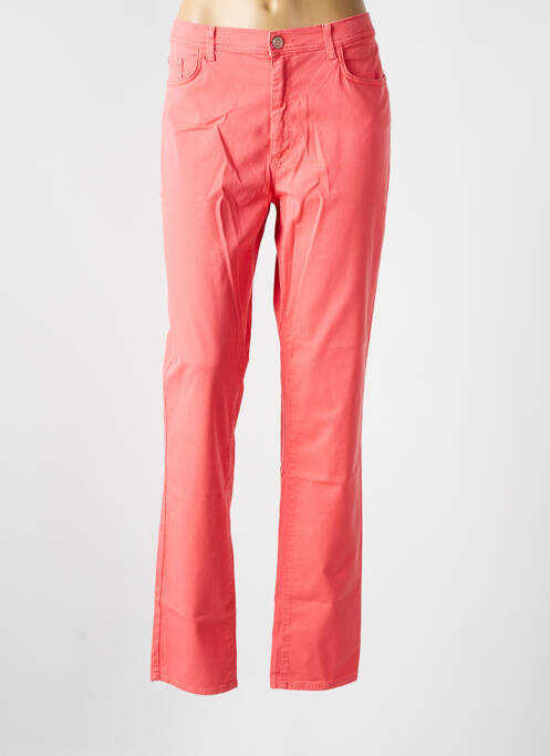 Pantalon slim orange TRUSSARDI JEANS pour femme