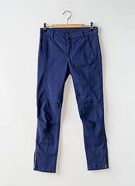 Pantalon slim taille normale bleu ONE STEP femme