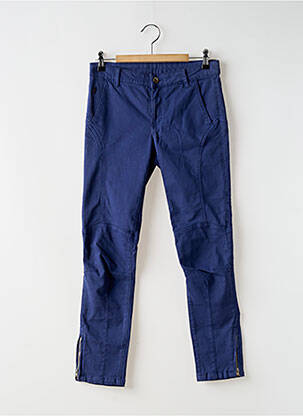Pantalon slim taille normale bleu ONE STEP femme