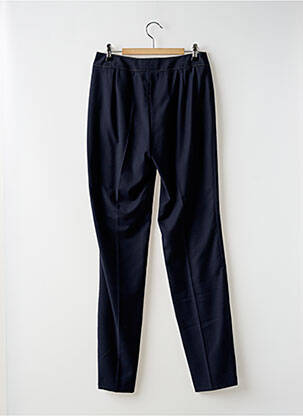 Pantalon slim tissage popeline taille normale bleu EUGEN KLEIN femme