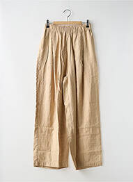 Pantalon large taille normale taille normale beige HUMILITY femme