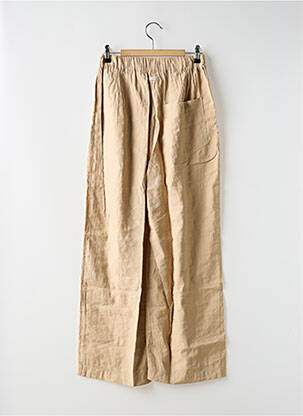 Pantalon large taille normale taille normale beige HUMILITY femme
