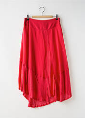 Jupe longue rouge MAIS IL EST OU LE SOLEIL pour femme seconde vue