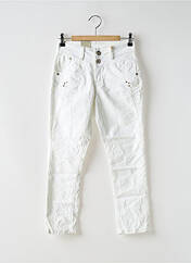 Pantacourt blanc CREAM pour femme seconde vue