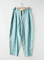 Pantalon large bleu LA FEE MARABOUTEE pour femme seconde vue