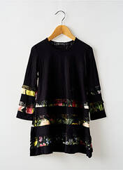 Robe mi-longue noir DESIGUAL pour fille seconde vue