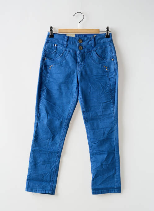 Pantacourt bleu CREAM pour femme