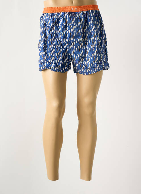 Caleçon bleu MC ALSON pour homme