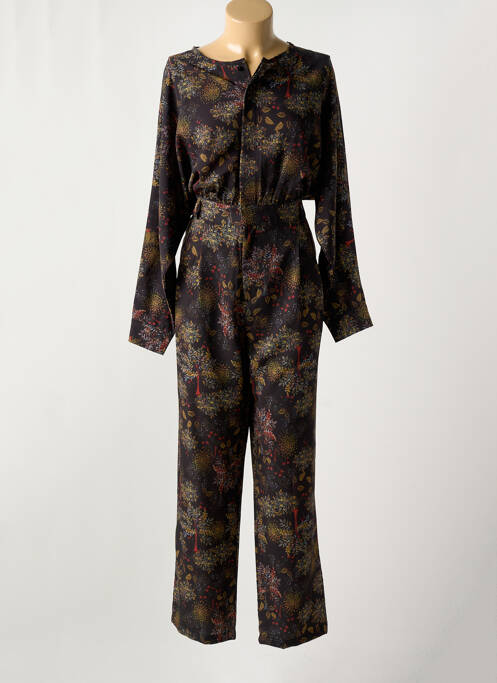 Combi-pantalon noir LA FEE MARABOUTEE pour femme