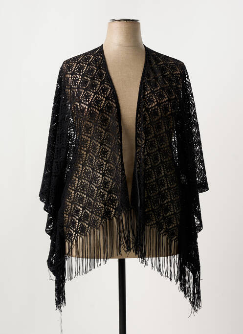 Gilet manches courtes noir EUGEN KLEIN pour femme