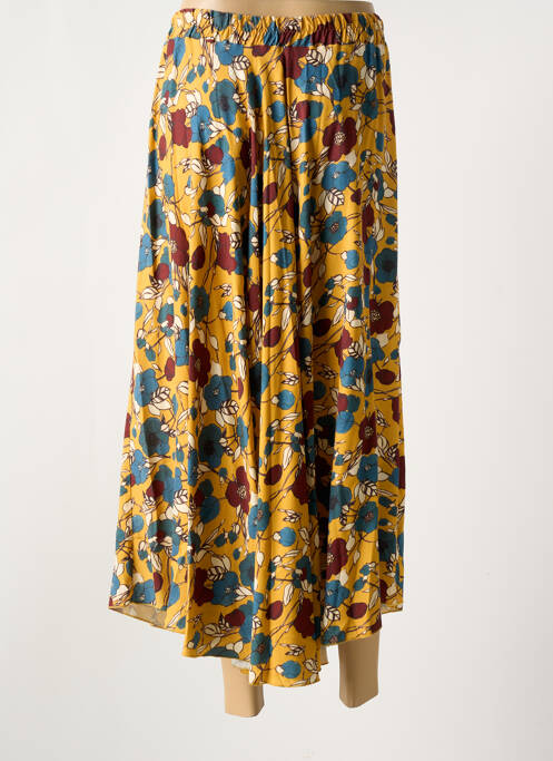 Jupe longue jaune LA FEE MARABOUTEE pour femme