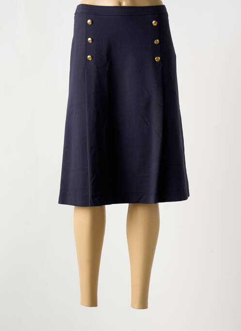 Jupe mi-longue bleu EUGEN KLEIN pour femme