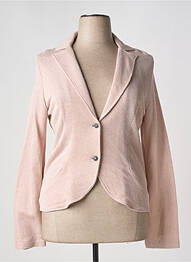 Blazer coupe cintrée rose POUSSIERE D'ETOLE femme