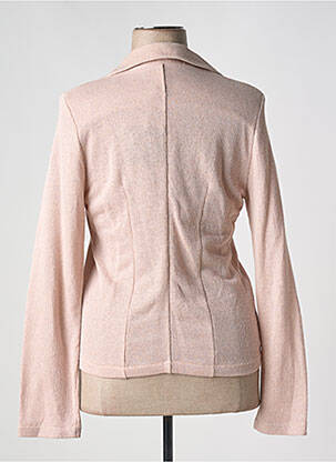 Blazer coupe cintrée rose POUSSIERE D'ETOLE femme
