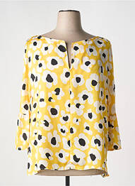 Blouse manches longues manches longues jaune POUSSIERE D'ETOLE femme
