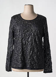 Top stretch manches longues noir 3322 femme