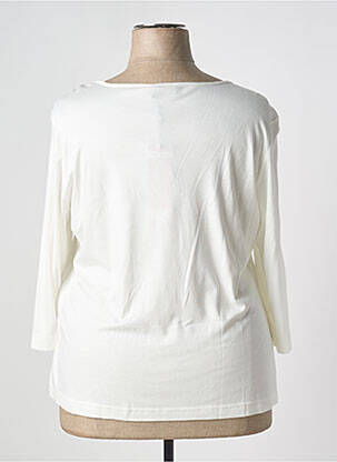T-shirt manches 3/4 manches 3/4 beige EUGEN KLEIN femme