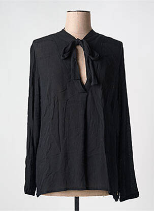 Blouse manches longues manches longues noir TRUSSARDI JEANS femme