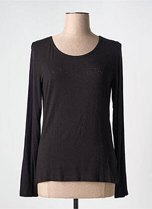 T-shirt manches longues manches longues noir LOLA ESPELETA femme