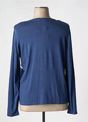 Gilet manches longues bleu EUGEN KLEIN pour femme seconde vue