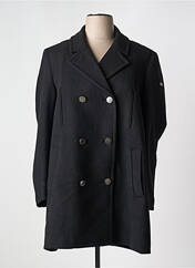 Manteau long noir C'EST BEAU LA VIE pour femme seconde vue