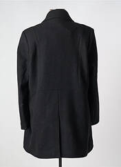 Manteau long noir C'EST BEAU LA VIE pour femme seconde vue