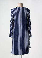 Robe mi-longue bleu 3322 pour femme seconde vue