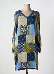 Robe mi-longue bleu CREAM pour femme seconde vue