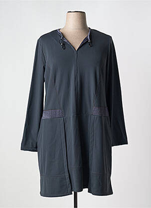 Robe mi-longue gris 3322 pour femme