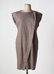 Robe mi-longue marron DIANA GALLESI pour femme seconde vue