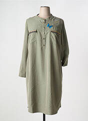 Robe mi-longue vert 5 HEARTS pour femme seconde vue