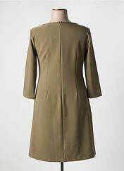 Robe mi-longue vert POUSSIERE D'ETOLE pour femme seconde vue