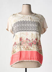 T-shirt beige EUGEN KLEIN pour femme seconde vue