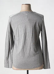 T-shirt gris FLEUR DE SEL pour femme seconde vue