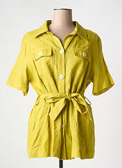 Tunique manches courtes vert ELEONORA AMADEI pour femme seconde vue