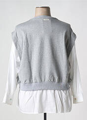 Tunique manches longues gris HUMILITY pour femme seconde vue