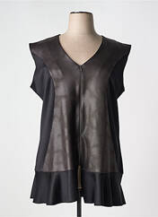 Veste casual noir FRANCK ANNA pour femme seconde vue