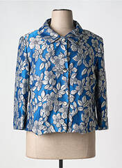 Veste chic bleu ELEONORA AMADEI pour femme seconde vue