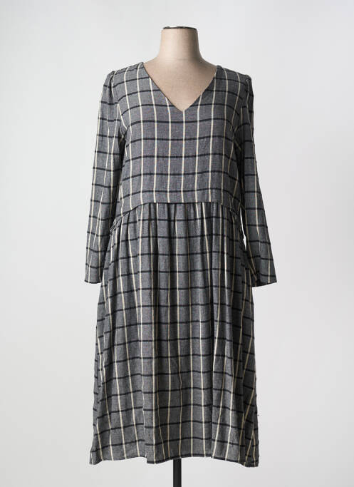 Robe longue manches longues manches longues gris HUMILITY femme