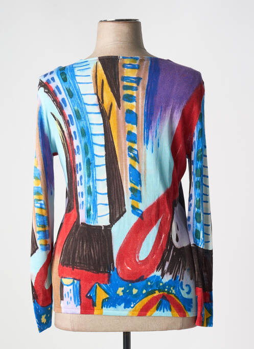 Gilet manches longues bleu OLIVIER PHILIPS pour femme