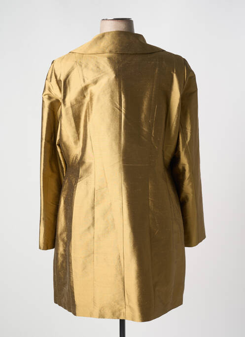 Manteau long or ELENA MIRO pour femme