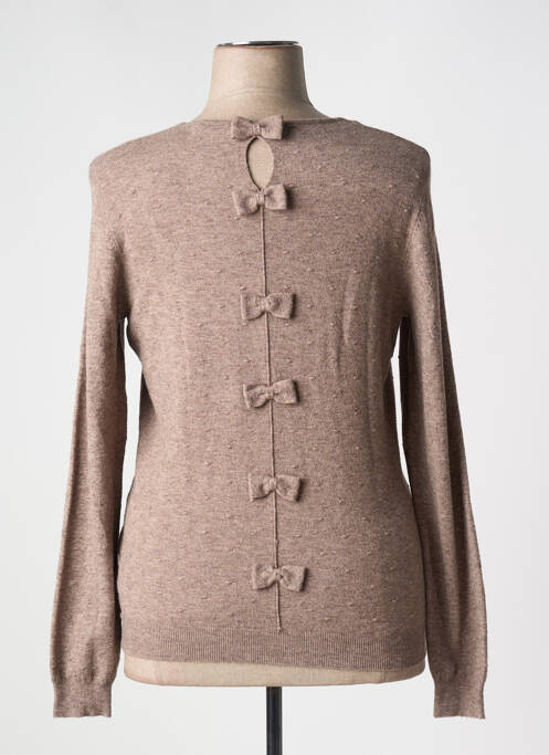 Pull marron KATMAI pour femme
