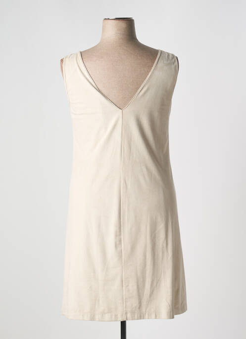 Robe mi-longue beige FUEGO WOMAN pour femme